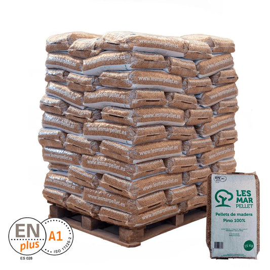 lesmarpellet 2 Palets 154  sacos de 15 Kg/saco